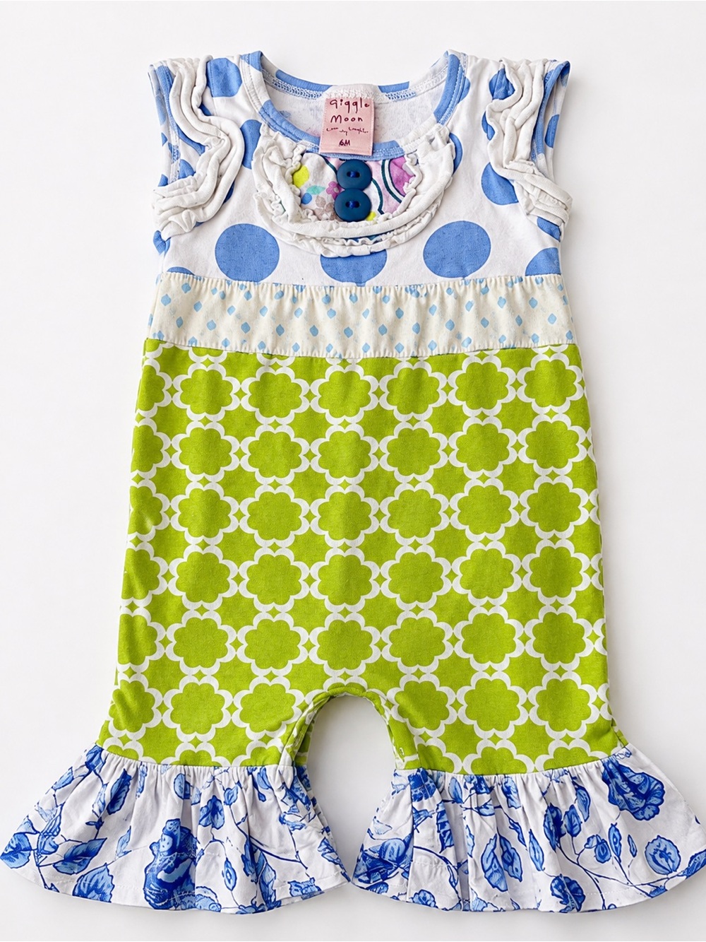 Giggle moon Colorful Kids Romper